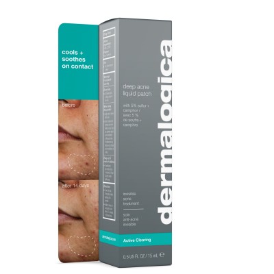 Dermalogica Deep Аcne Invisible Liquid Patch - Рідкий пластир для лікування акне, 15 мл Dermalogica Deep Аcne Invisible Liquid Patch - Рідкий пластир для лікування акне, 15 мл