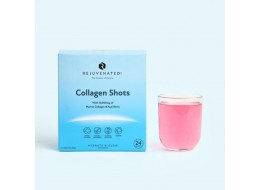 Rejuvenated СOLLAGEN SHOTS 10 000 mg per serving - Колаген шоти для красивої шкіри з ягодами Асаї, 24 окремих саше