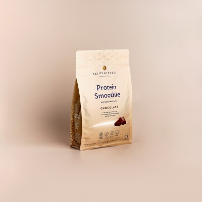 Rejuvenated Protein Smoothie Chocolate - Протеїн Смузі зі смаком шоколаду, 14 порцій Rejuvenated Protein Smoothie Chocolate - Протеїн Смузі зі смаком шоколаду, 14 порцій