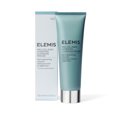 ELEMIS Pro-Collagen Hydrating Cleansing Mousse - Зволожуючий мус-очисник Про-колаген, 125 мл
