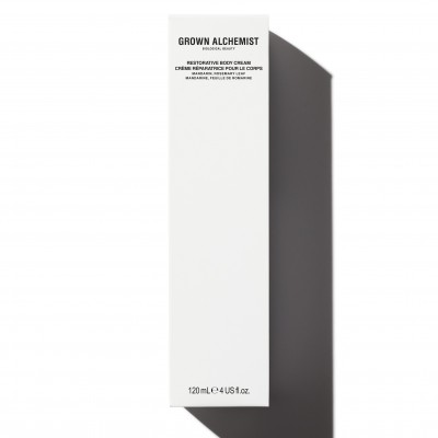 Grown Alchemist Restorative Body Cream - Зволожуючий крем для тіла Мандарин і Розмарин, 120 мл Grown Alchemist Restorative Body Cream - Зволожуючий крем для тіла Мандарин і Розмарин, 120 мл