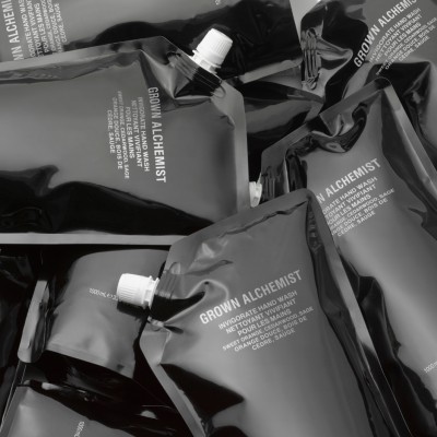 Grown Alchemist Invigorate Hand Wash Refill - Гель для рук Солодкий Апельсин, Кедр, Шавлія (рефіл-наповнювач), 1 л