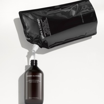 Grown Alchemist Energize Body Cleanser Refill - Енергізуючий Гель для тіла Ромашка, Бергамот, Троянда (рефіл-наповнювач), 1 л