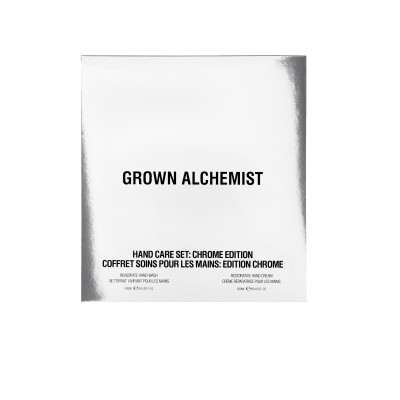 Grown Alchemist Hand Care Set: Chrome Edition - Лімітований дует для догляду за руками у хромованому дизайні Grown Alchemist Hand Care Set: Chrome Edition - Лімітований дует для догляду за руками у хромованому дизайні
