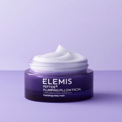 ELEMIS Peptide4 Plumping Pillow Facial - Охолоджуюча нічна крем-маска, 50 мл
