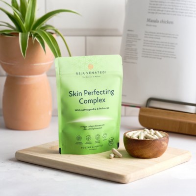 Rejuvenated SKIN PERFECTING COMPLEX - Веганський колаген, комплекс для ідеальної шкіри, 60 капсул